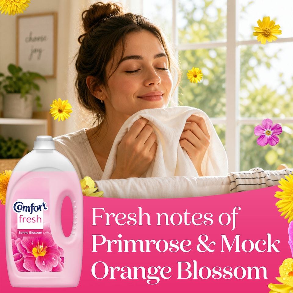 image 1 of Comfort Fabric Conditioner Spring Blossom 80 Washes 2400ml