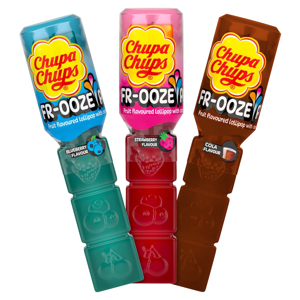 Chupa Chups Frooze Pop Drops and Flavoured Gel 26 g