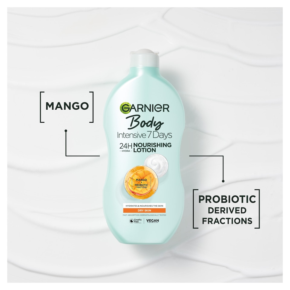 image 1 of Garnier Body Intensive 7D Mango 400Ml