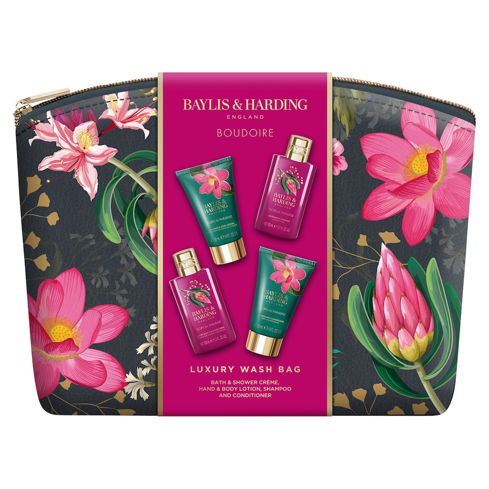 image 1 of Baylis & Harding Boudoire Luxury Wash Bag Gift Set
