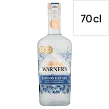 Warner's London Dry Gin 70Cl
