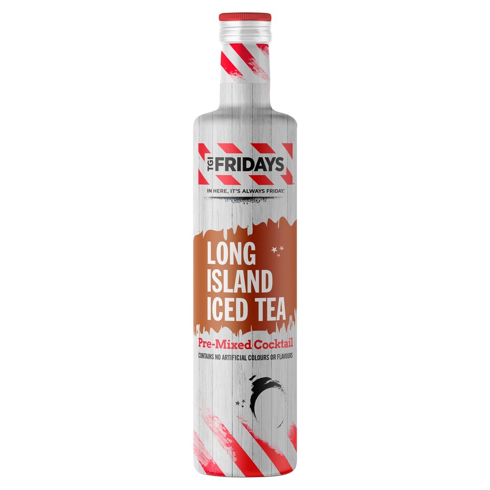 Tgi Fridays Long Island Ice Tea Cocktail 500Ml Tesco Groceries