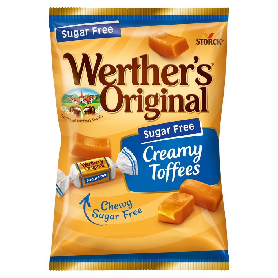 Werthers Sugar Free Toffee 80G