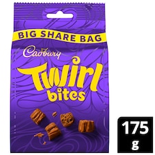 Cadbury Twirl Bites Big Share Bag 175g