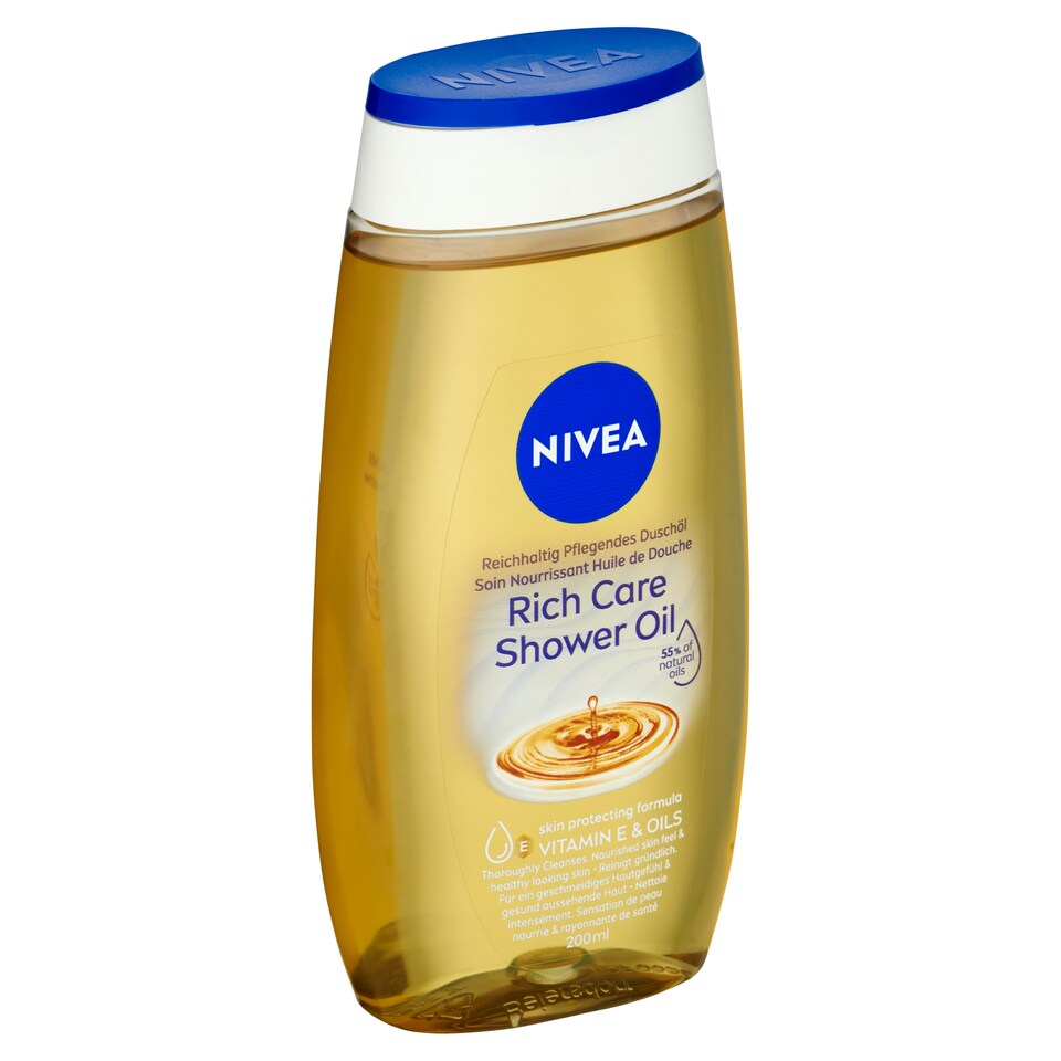 Nivea Rich Care Shower Oil 200ml