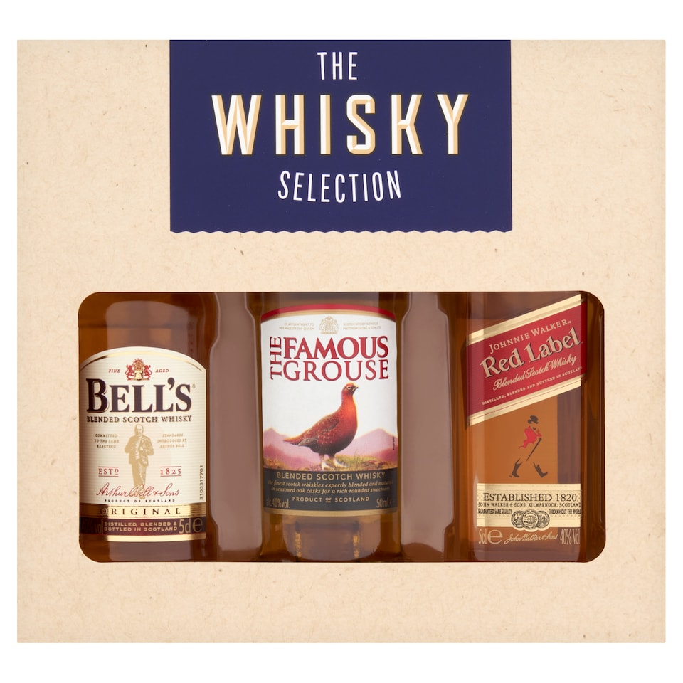Beams The Whisky Collection 3 x 5cl Gift Set