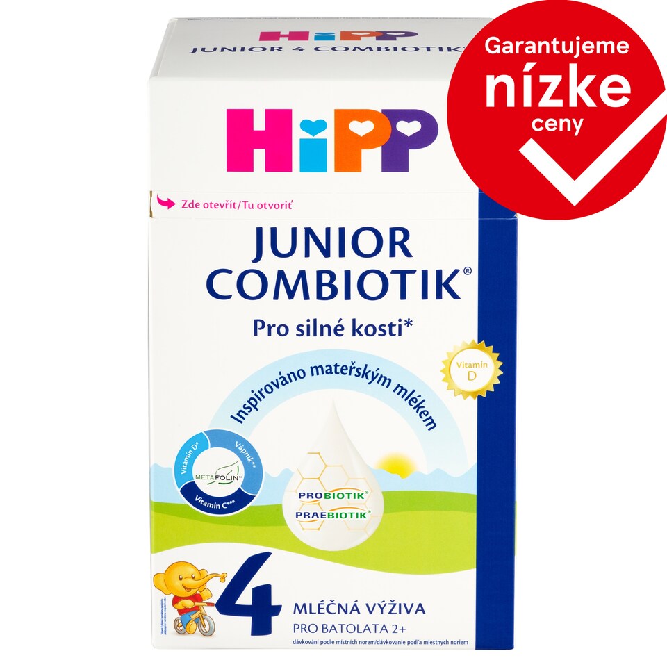 image 1 of HiPP Combiotik Junior 4 Milk Nutrition for Small Children from 2 Years in Powder 2 x 350 g (700 g)