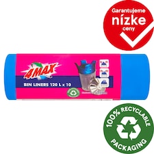 4MAX Vrecia na odpad 120 l 10 ks