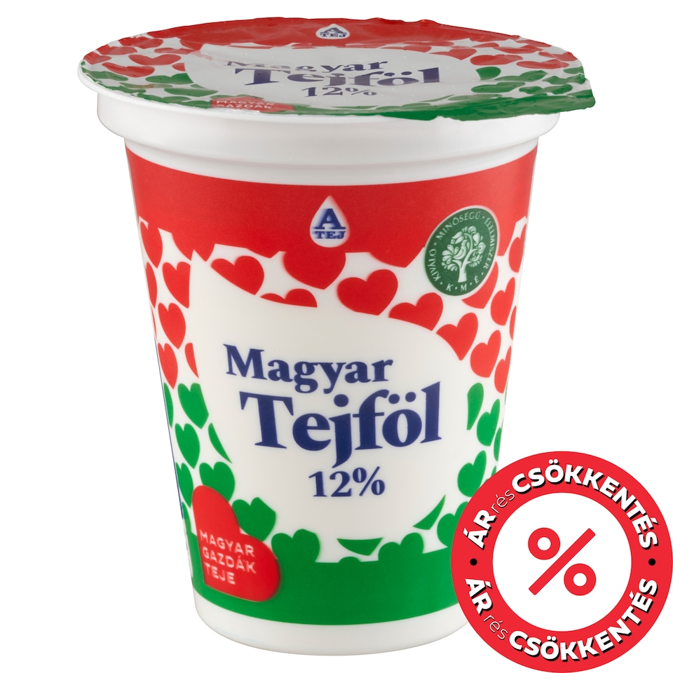 Magyar Tejföl félzsíros tejföl 12% 140 g