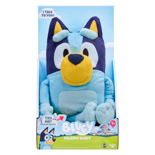 Bluey Talking Plush Tesco Groceries