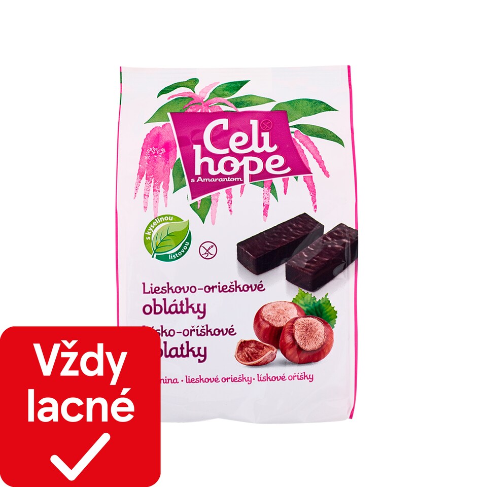 Celihope Lieskovo-orieškové oblátky