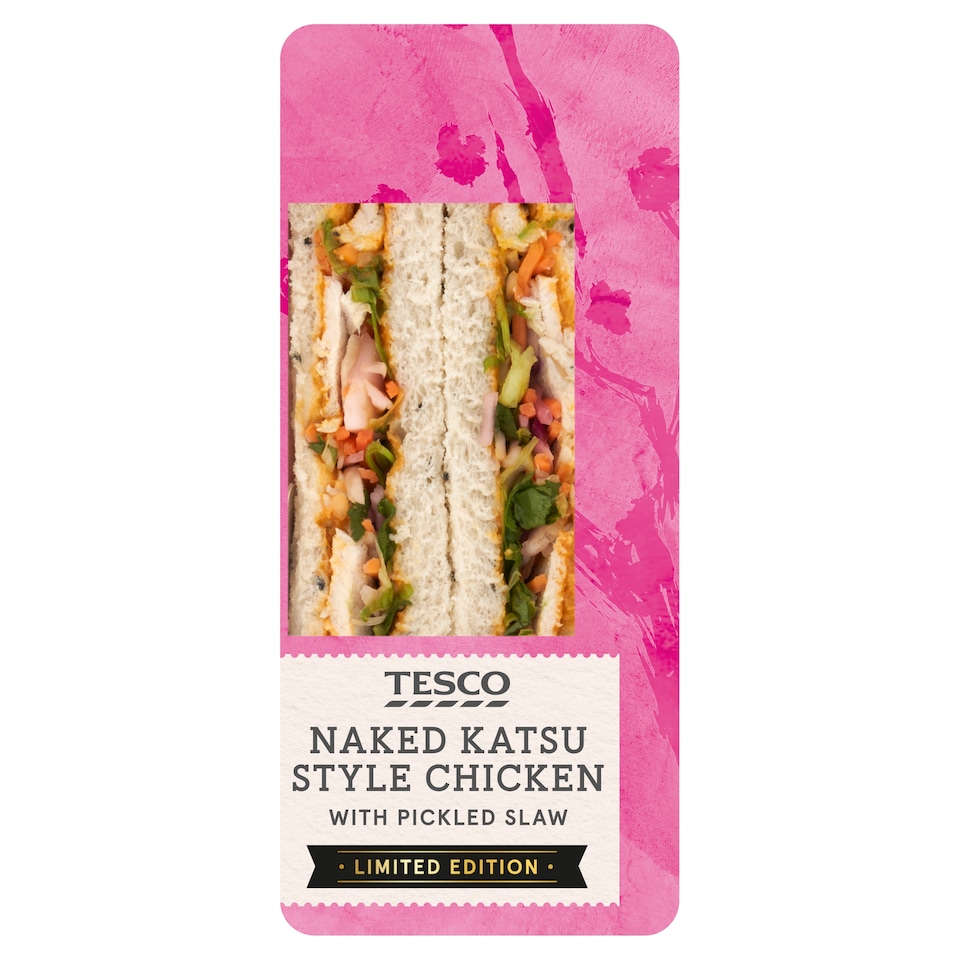 Tesco Naked Katsu Style Chicken Sandwich