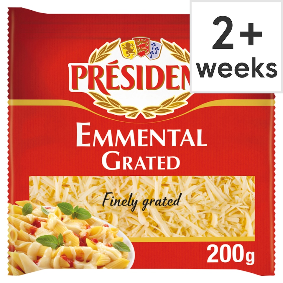 Président Grated Emmental Cheese 200g