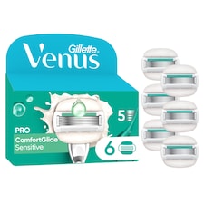 Gillette Venus Comfortglide Sensitive Blades 6 Pack