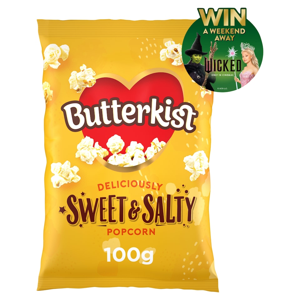 image 1 of Butterkist Sweet & Salted Popcorn 100G