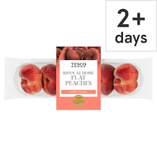 Tesco Flat Peach Minimum 4 Pack