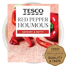Tesco Red Pepper Houmous 182g