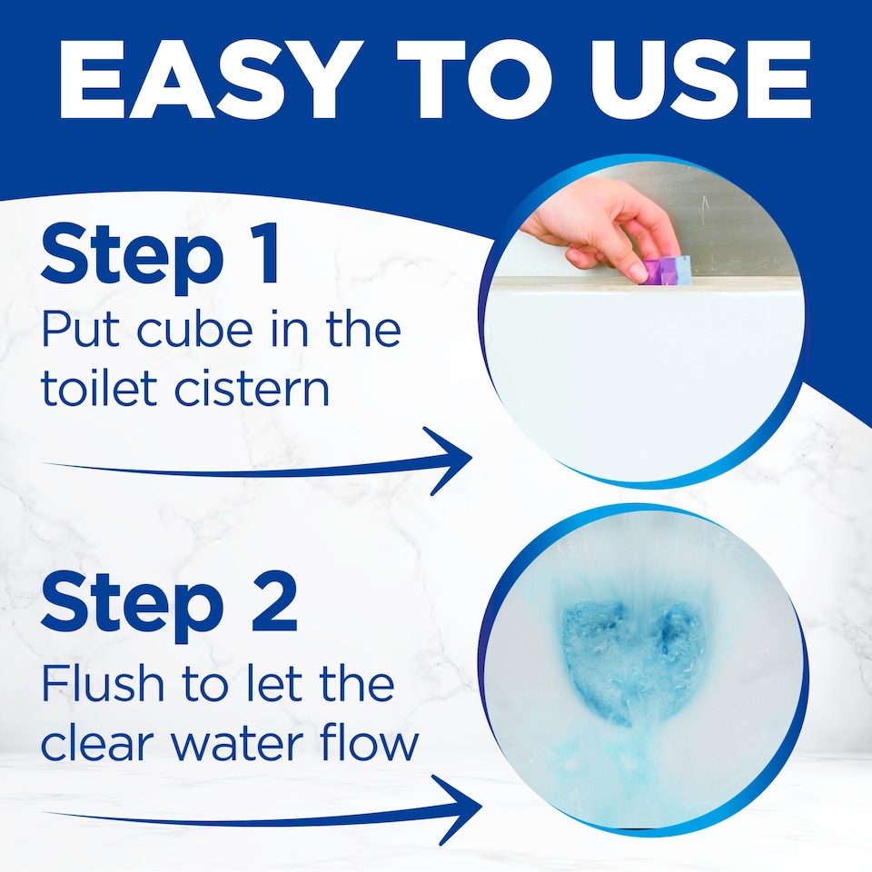 image 1 of Bloo In-Cistern Toilet Blocks Flowers 2 x 50g (100g)