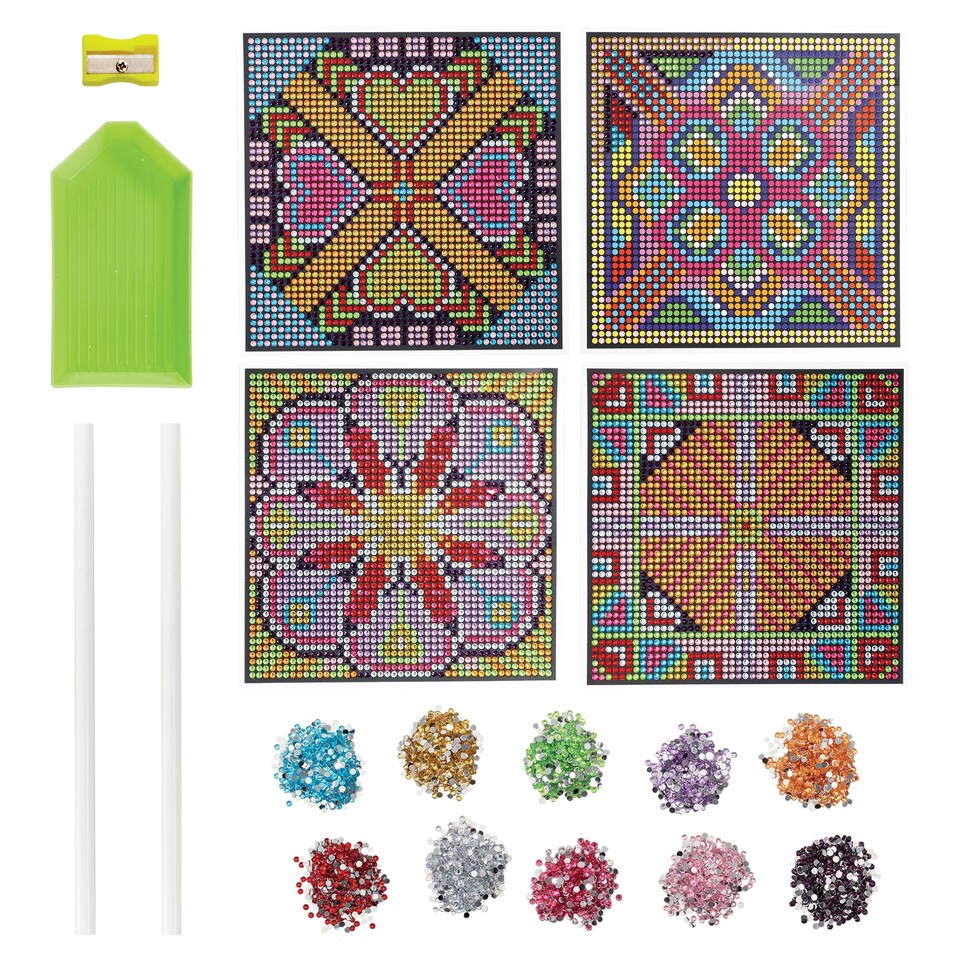 image 1 of Addo Out to Impress Dimond Sparkle Art Diamond Puzzle Creative Set
