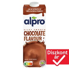 Alpro Chocolate Flavoured Soy Drink with Added Calcium and Vitamins 1 l 
