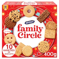 McVitie's Family Circle 10 Biscuits 400g