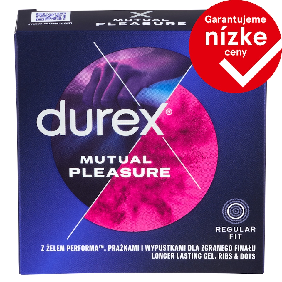 image 1 of Durex Mutual Pleasure Condoms 3 pcs