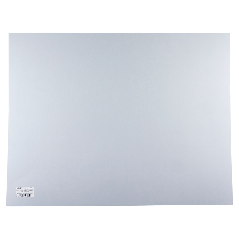 Canson Iris Vivaldi Lightgrey hladký papír 50 x 65 cm