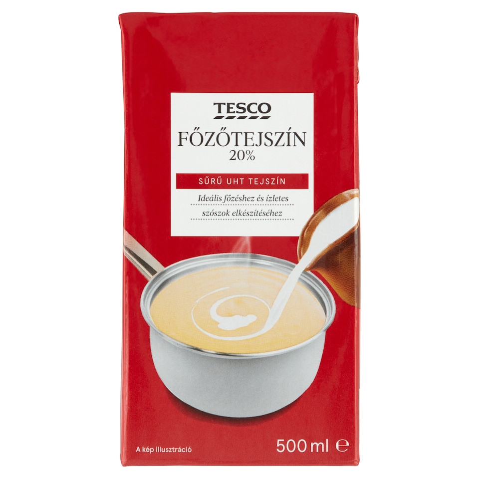 Tesco UHT Cooking Cream 20% 500 ml