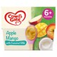 image 1 of Cow & Gate Apple Mango Coconut Milk Pots 4 x 95g