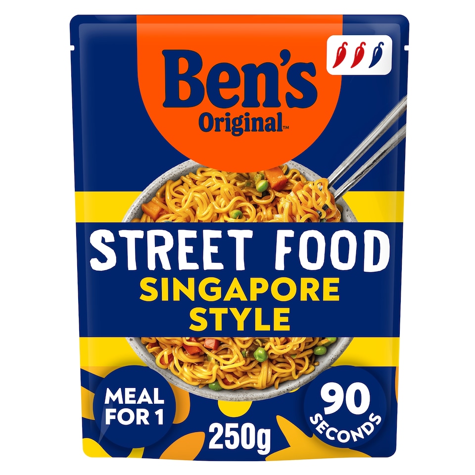 image 1 of Ben's Original Street Food Singapore Style Noodles 250g