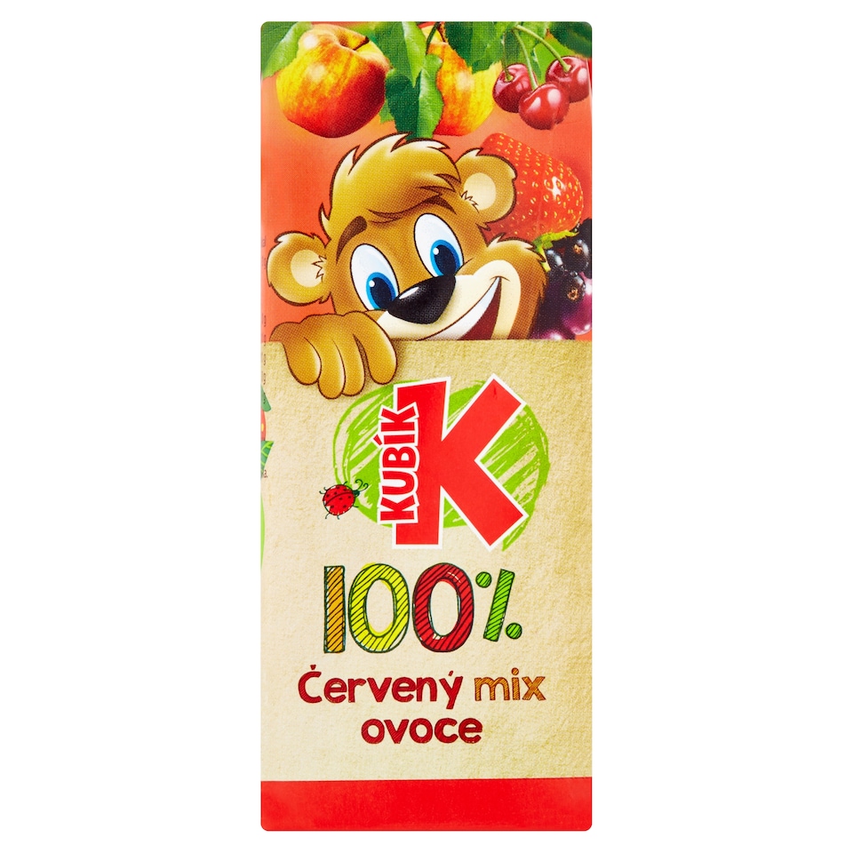 obrázok 1 z Kubík 100% červený mix ovocia 200 ml