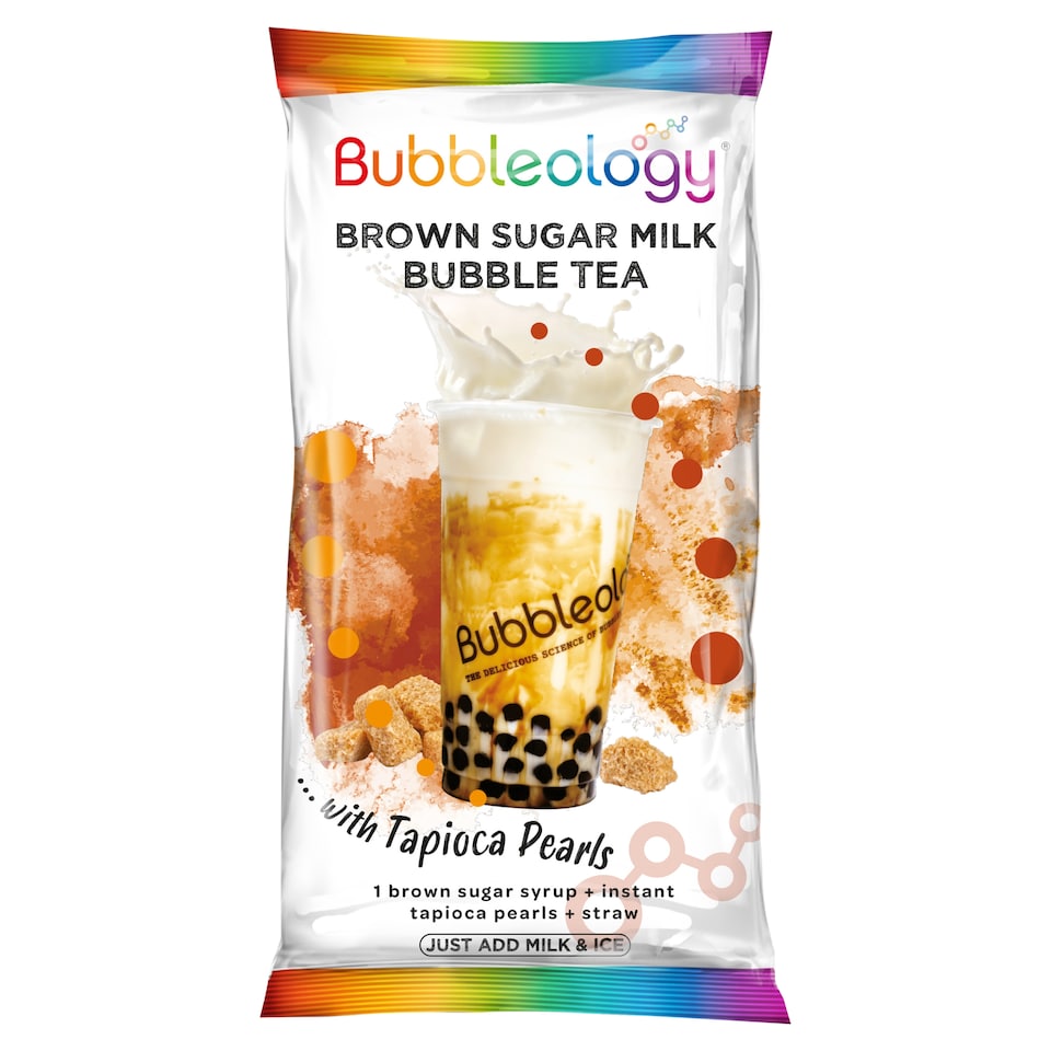Bubbleology Brown Sugar Milk Bubble Tea 20ml + 50g