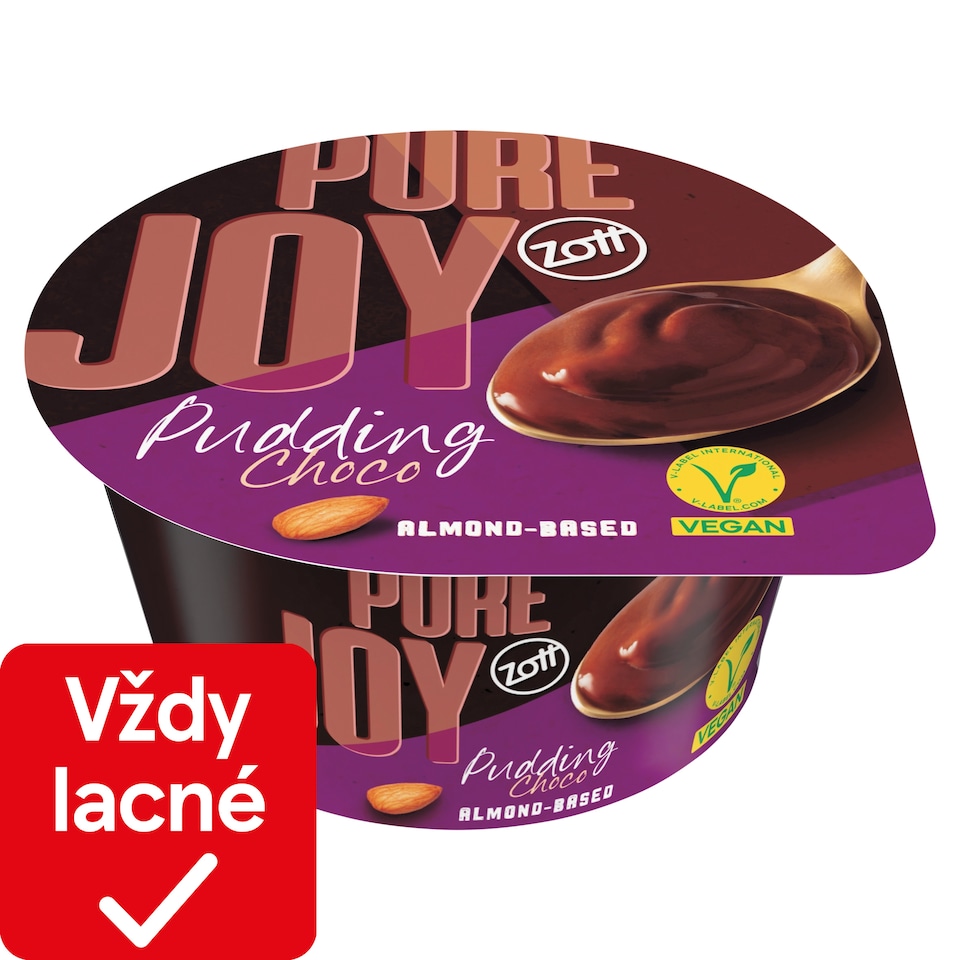 Zott Pure Joy Almond-Based Choco Pudding 140 g