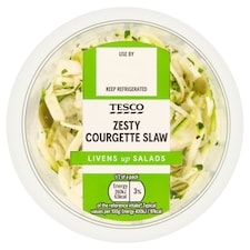 Tesco Zesty Courgette Slaw 130g