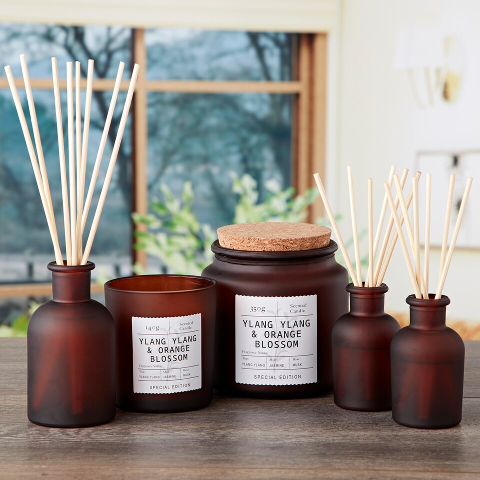 image 1 of Tesco Apothecary 100ml Reed Diffuser - Ylang Ylang and Orange