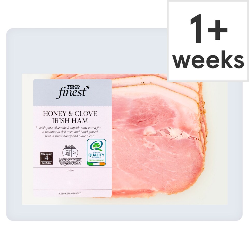 Tesco Finest Honey and Clove Irish Ham 140g