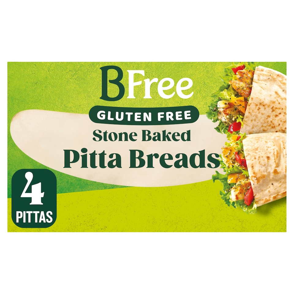 BFree Gluten Free Stone Baked Pitta Bread 220g