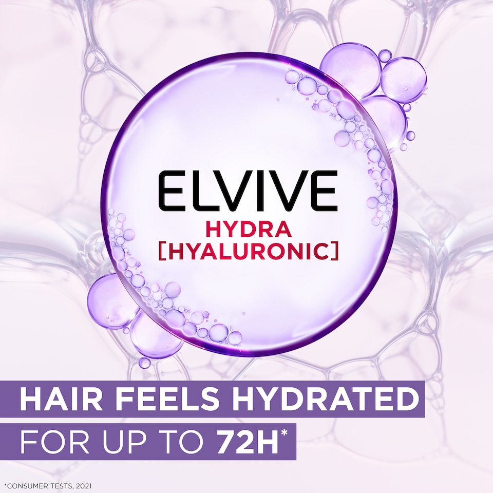 image 1 of L'Oreal Elvive Hydra Hyaluronic Shampoo 400ml