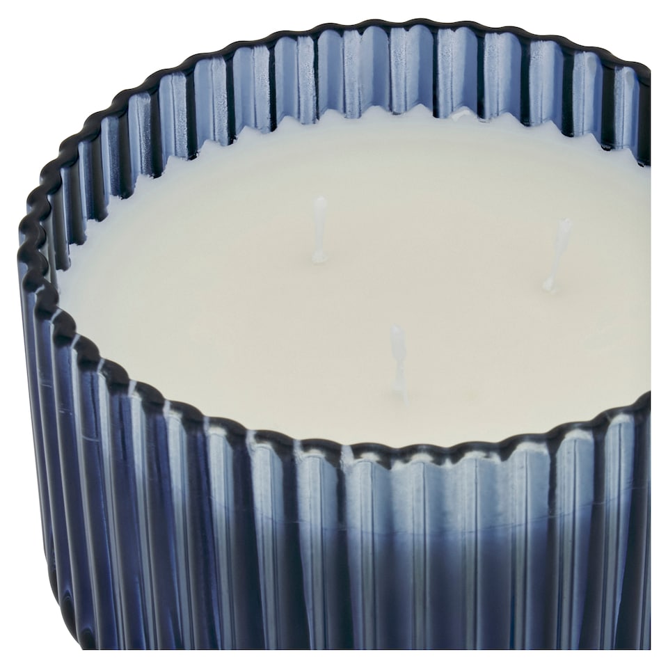 image 1 of F&F Home Winter Midnight Lily & Lavender Multiwick Candle 420G