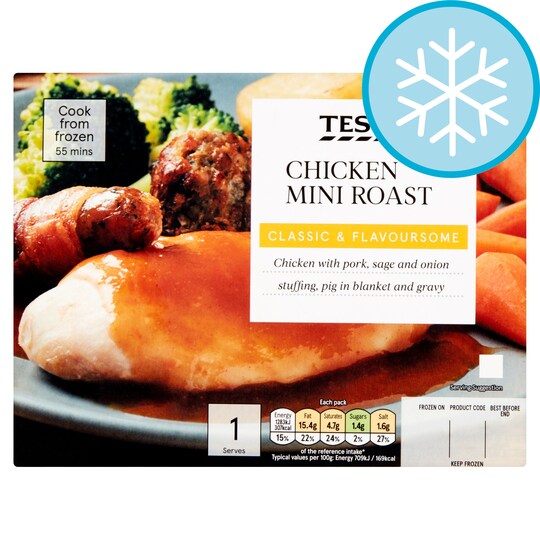 Tesco Serves 1 Chicken Roast 212g Tesco Groceries