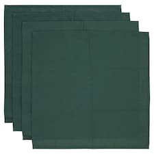 Tesco Green Napkins 4pk