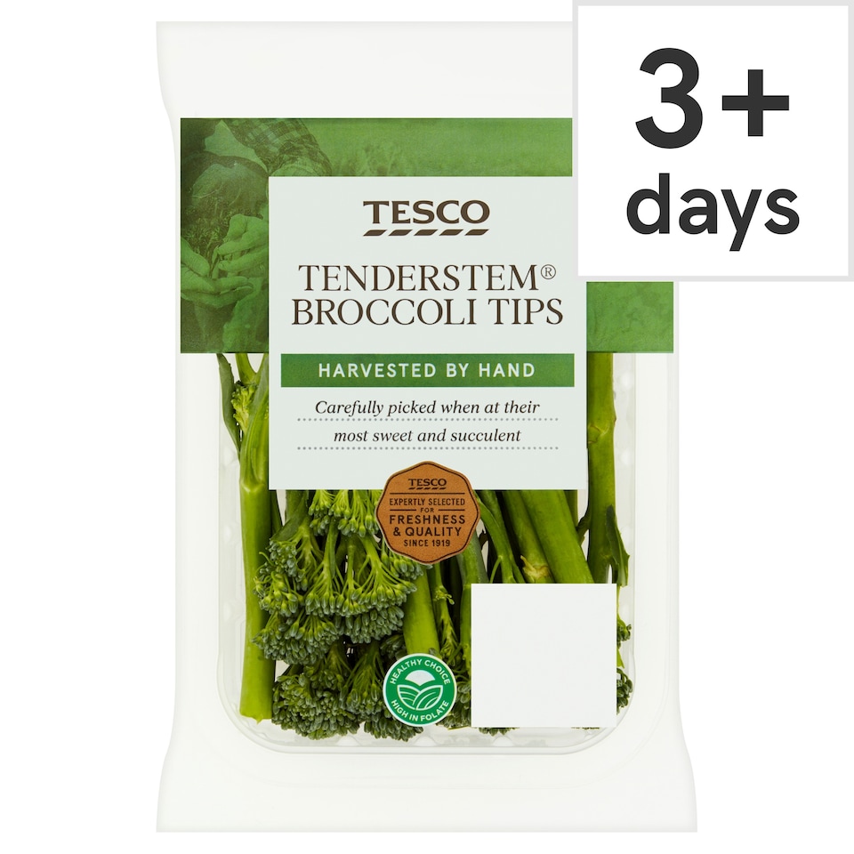 image 1 of Tesco Tenderstem Broccoli Tips 120G