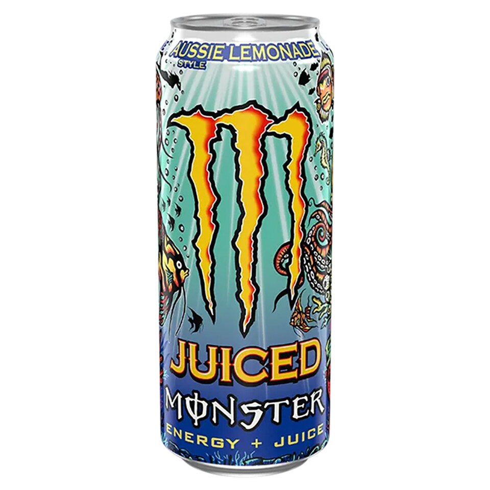 Monster Energy Juiced Aussie Style Lemonade Carbonated Energy Drink 500 ml