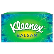 Kleenex Plus Balsam Tissues 3Ply Regular