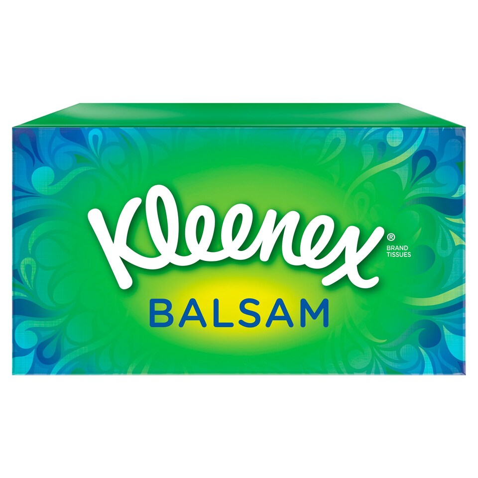 Kleenex Plus Balsam Tissues 3Ply Regular