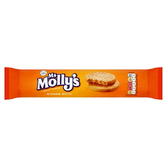 Ms Mollys Ginger Nut Biscuits 300G Tesco Groceries