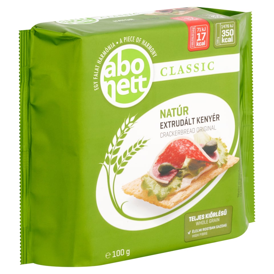 Abonett Classic natúr extrudált kenyér 100 g