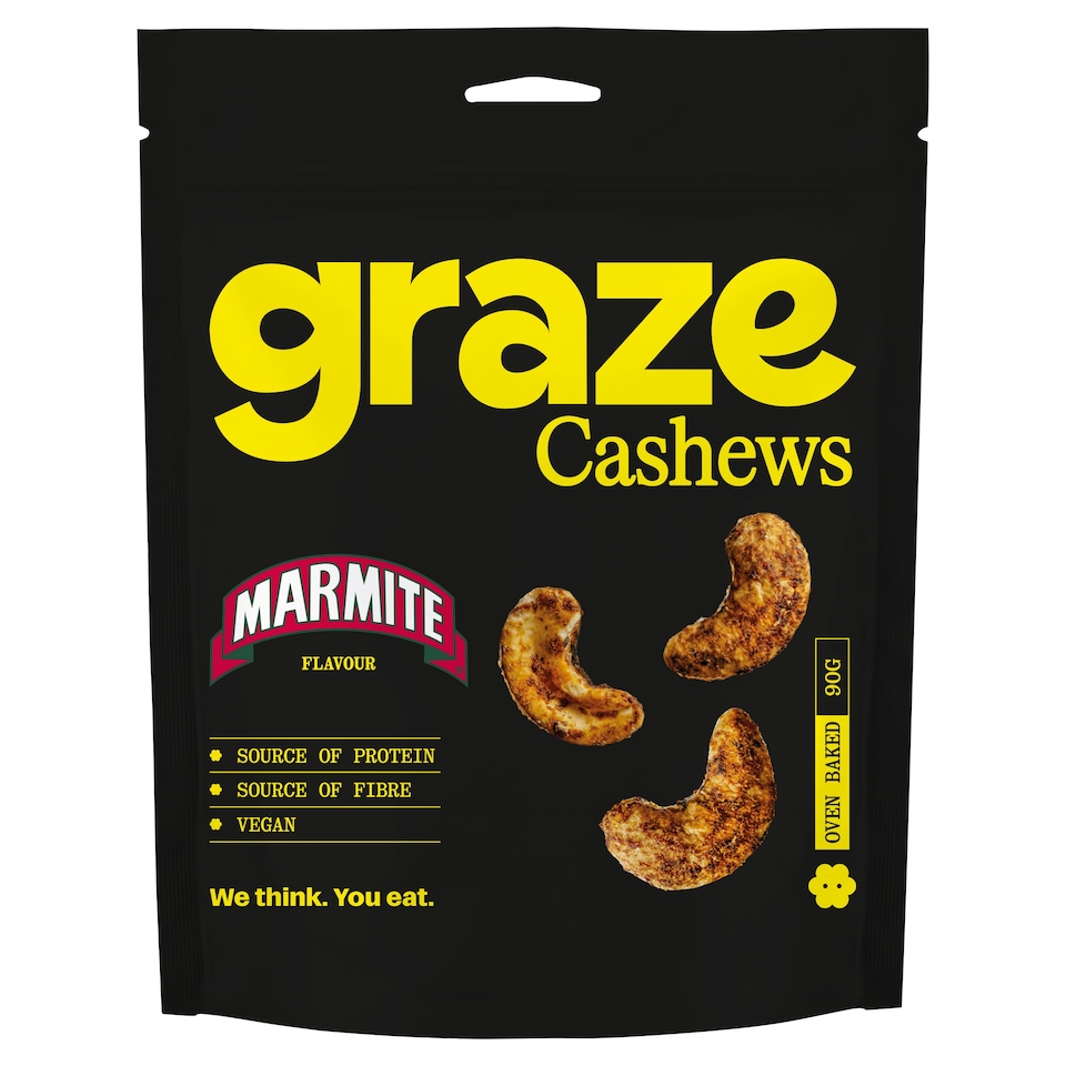 Marmite Oven Baked Cashews 90G