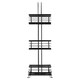 image 2 of F&F Home Smart Storage Three-Tier Basket Black