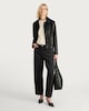image 2 of The F&F Edit Barrel Leg Jeans in Black